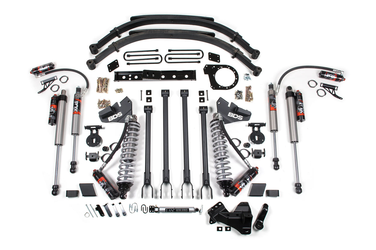 2020-2022 Super Duty 4-Link Fox 2.5 PE 5" Lift Kit | Dirty Garage
