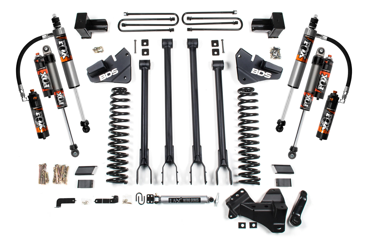 2017-2019 F-350 Diesel 4" Lift 4-Link Lift Kit | Dirty Garage