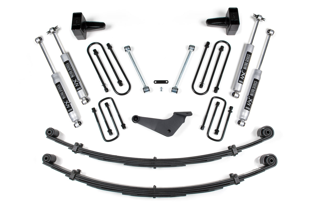 2000-2005 Excursion 4" Front Leveling Kit | Dirty Garage