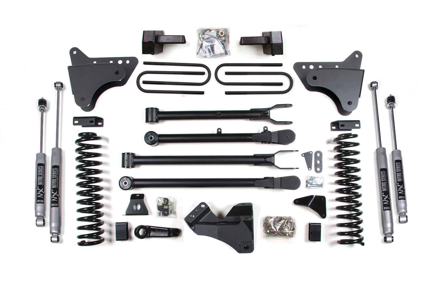 2005-2007 F-250/F-350 Diesel 6" Lift 4-Link Block AAL | Dirty Garage