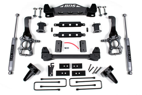 2009-2013 F-150 2WD 6" Block Kit | Dirty Garage