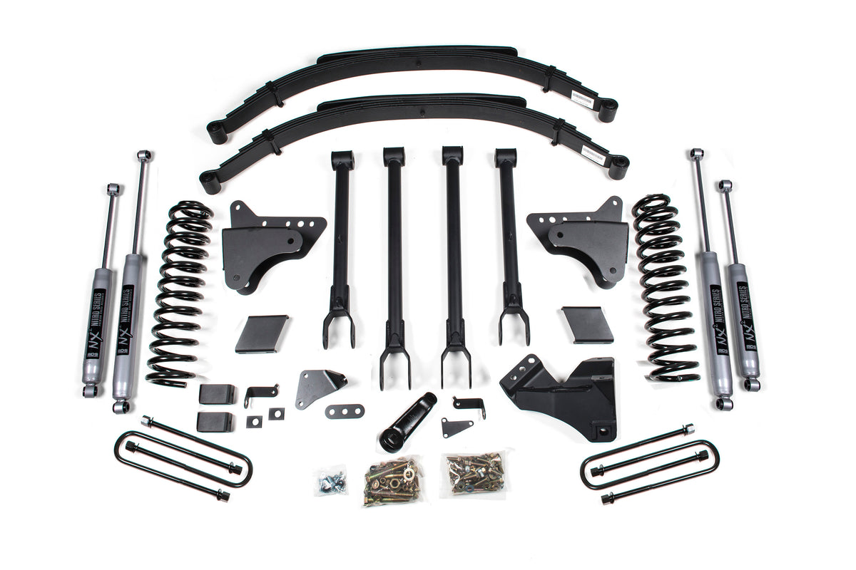 2011-2016 F-250/F-350 Gas 6" 4-Link 2" Lift | Dirty Garage