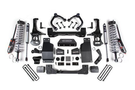 2019-2024 Chevy TB/GMC AT4 1500 4" Lift FOX 2.5 Coilover Suspension System | Dirty Garage