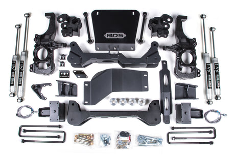 2020-2026 GM 2500/3500HD 6.5" No Torsion Bar Drop System Lift Kit | Dirty Garage