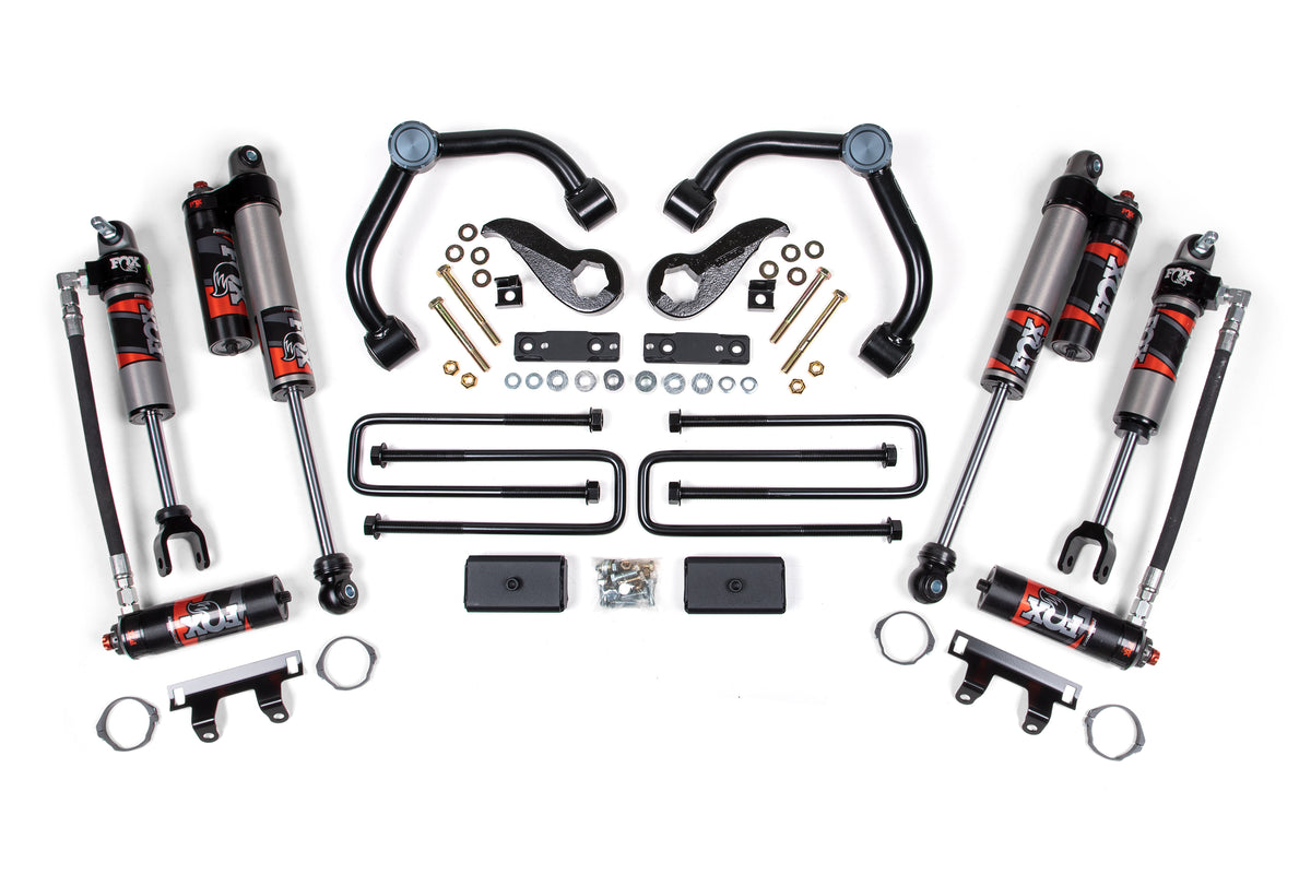 2020-2026 GM 2500HD/3500HD 4WD 3" Lift Fox 2.5 Performance Elite | Dirty Garage