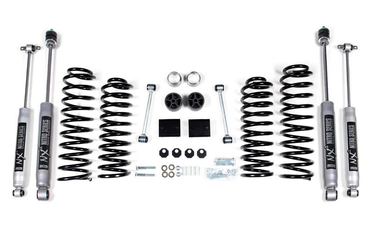 2012-2018 Jeep Wrangler JK 2" Coil Spring Kit | Dirty Garage