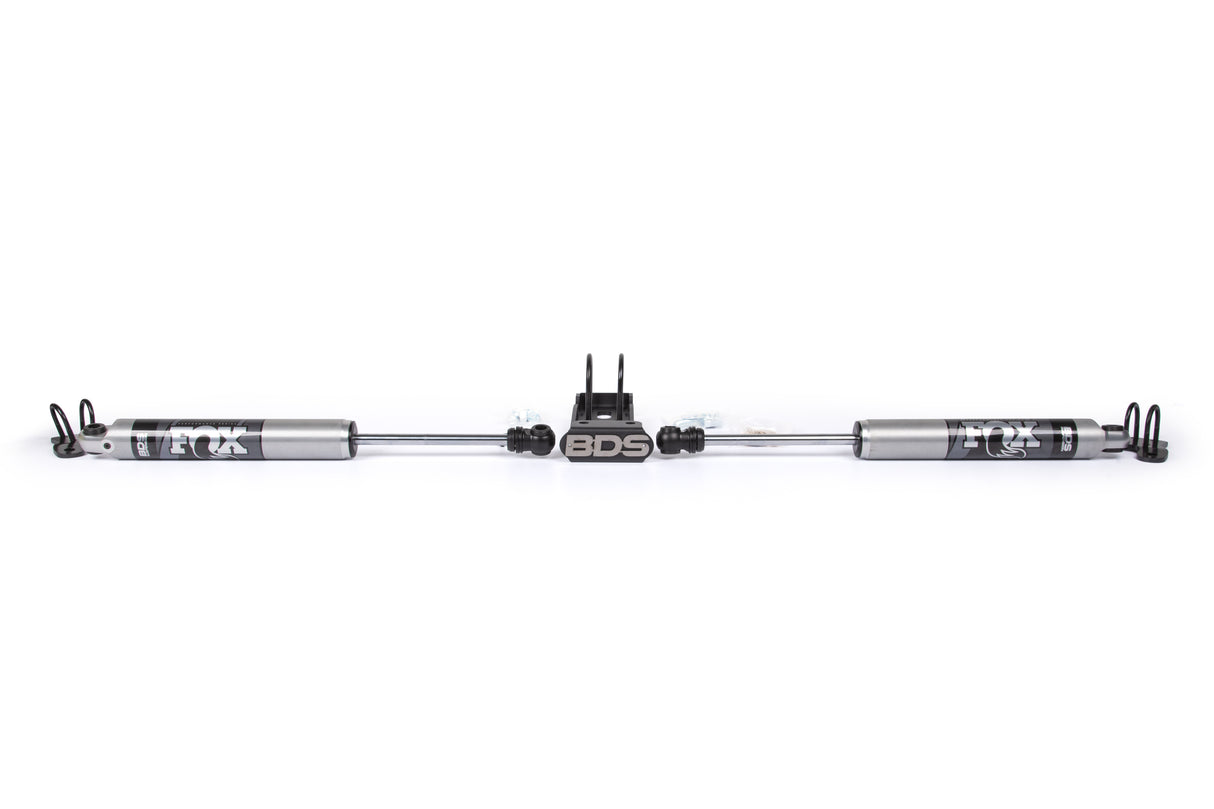 2018-2025 Jeep JL/JT Dual Fox 2.0 Steering Stabilizer Kit (BDS2034DF)