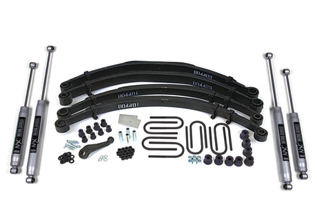 1976-1981 CJ5/CJ7 4" Lift Glide-Ride Spring Kit | Dirty Garage