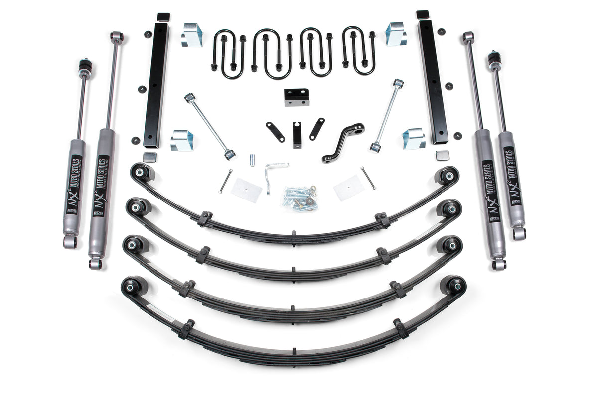 1987-1995 YJ 3.5" Lift Glide-Ride Spring Kit | Dirty Garage