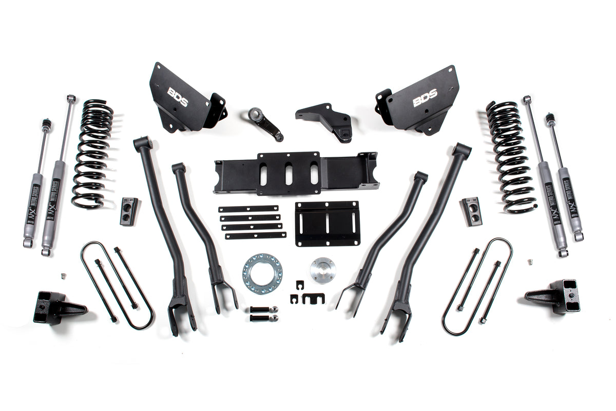 2013-2018 Ram 3500 5.5" Lift 4-Link Gas | Dirty Garage