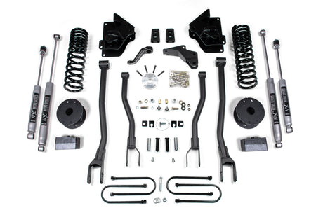 2013-2018 Ram 3500 4" Lift 4-Link Air Bag Diesel | Dirty Garage