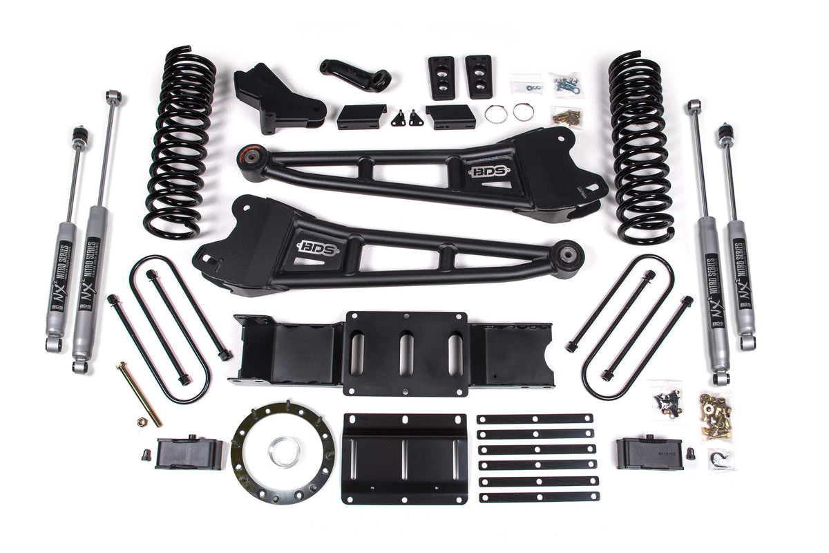 2019-2024 Ram 3500 4" Radius Arm Lift Gas | Dirty Garage