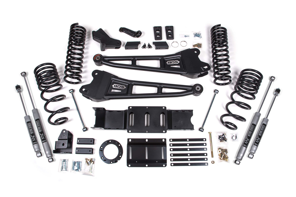 2019-2024 Ram 2500 4" Lift Radius Arm Pro-Ride NX2 | Dirty Garage