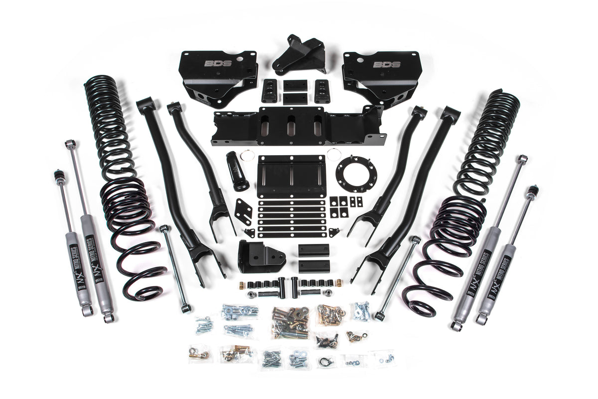 2019-2024 Ram 2500 4" Lift 4-Link NX2 Rear Coil Springs | Dirty Garage