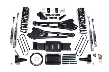 2019-2024 Ram 3500 6" Radius Arm Diesel Lift w/ 5" Rear Block | Dirty Garage