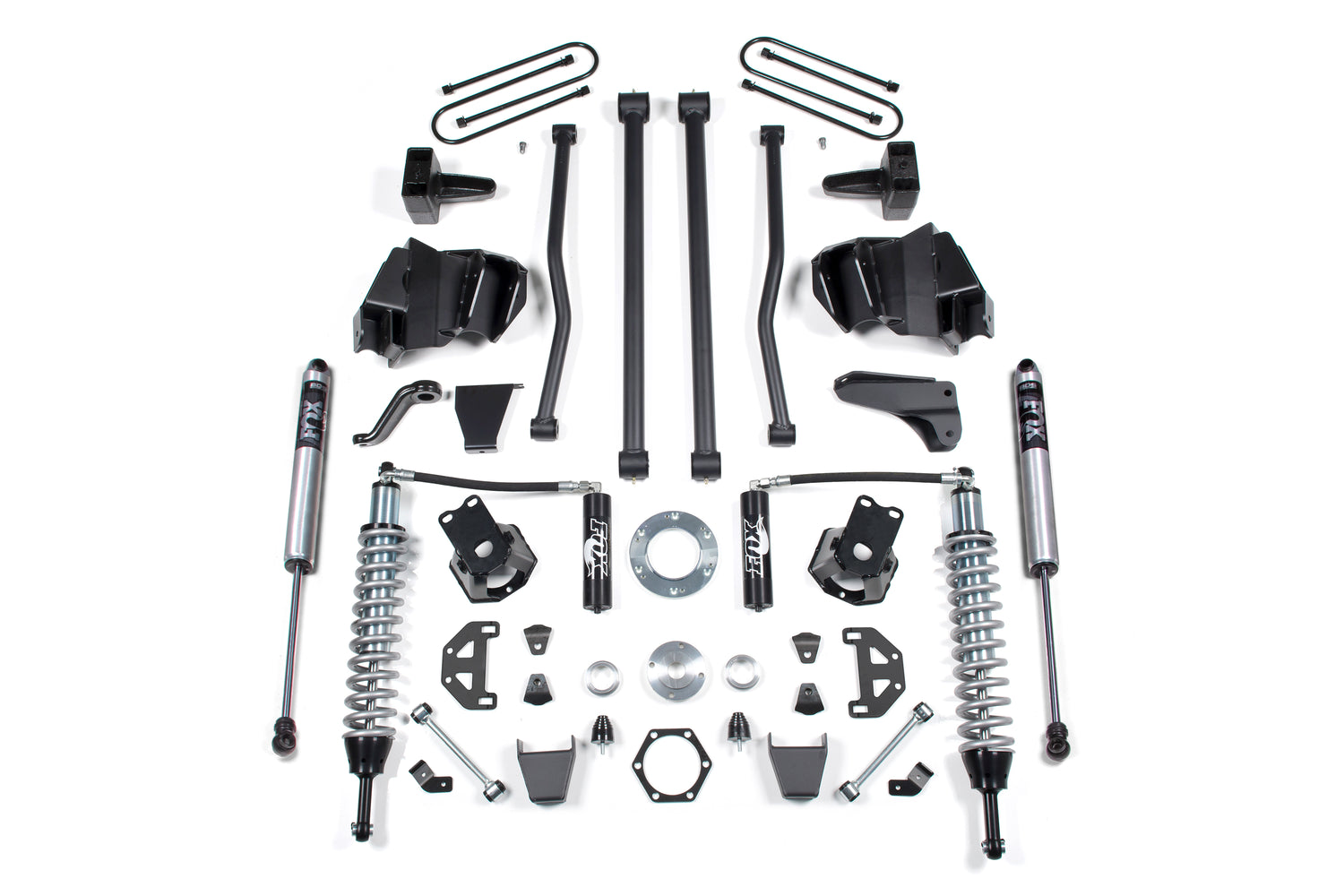 2008 Ram 2500/3500 6" Lift Fox 2.5 Coil-Over Long Arm Conversion Diesel | Dirty Garage