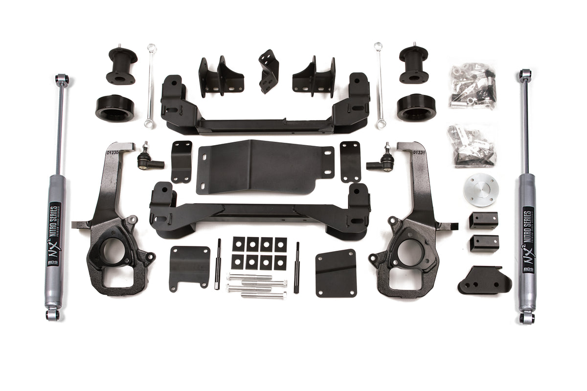 2013-2018 Ram 1500 4" Lift NX2 Nitrogen Shocks | Dirty Garage