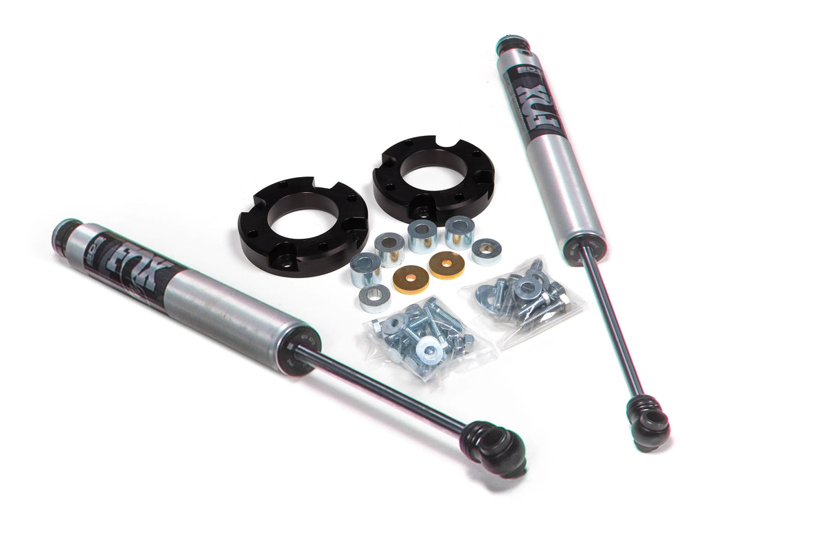 2022-2024 Toyota Tundra 2 Inch Leveling Kit 4WD Fox 2.0 Performance Shocks - View 2 | Dirty Garage