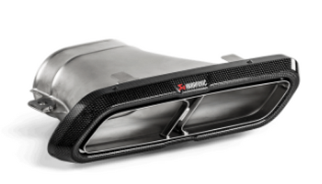 2018 Mercedes E63 Evolution Tail Pipe Set High Gloss Carbon - View 2 | Dirty Garage
