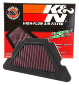 Universal 09 Yamaha FZ6R/XJ6 Replacement Air Filter - View 7 | Dirty Garage