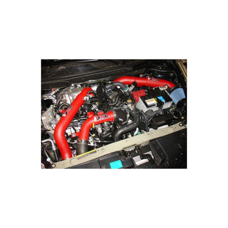 2011-2014 Nissan Juke Nismo Turbo Upper Intercooler Piping Kit Wrinkle Red - View 3 | Dirty Garage