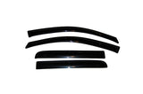 2004-2015 Titan Crew Cab Ventvisor Outside Mount Window Deflectors Smoke 4-Piece | Dirty Garage