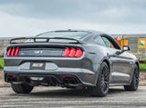 Borla 2018 Ford Mustang GT 5.0L AT/MT 3in ATAK Catback Exhaust Black Chrome Tips w/ Valves - View 3 | Dirty Garage