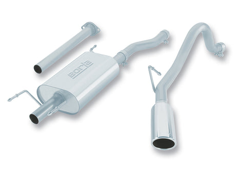 Borla 05-12 Toyota Tacoma 4.0L AT/MT 2/4WD CC/SH EC/LB 2&4Dr Catback Exhaust - View 3 | Dirty Garage