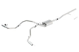 Borla 14 Silv/Sierra C/B Exhaust ATAK 1500 5.3L V8 AT/MT 2&4WD Ext Cab Split Side Exit - View 2 | Dirty Garage