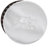 Universal 1.75in Flange ID x 3in OD x 2.5in H Chrome Finish Rubber Base Crankcase Vent Filter - View 4 | Dirty Garage