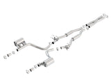 Borla 2015 Dodge Challenger SRT/392 Hemi 6.4L V8 S-TYPE Catback Exhaust w/ Valves Factory Bezel - View 4 | Dirty Garage