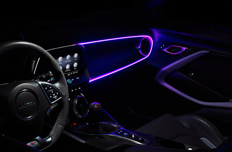 Universal Fiber Optic LED Interior Kit ColorSHIFT 6 Piece - View 8 | Dirty Garage