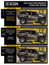 2021-2023 Bronco Rear 2.5 VS IR Coilover Kit Heavy Rate Spring - View 6 | Dirty Garage