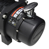 Universal 12V DC Tiger Shark 11500SR Winch w/ Black Synthetic Rope - View 4 | Dirty Garage