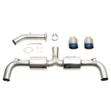 2019-2022 Veloster N Performance SS Axle Back Exhaust Burnt Ti Tips - View 7 | Dirty Garage