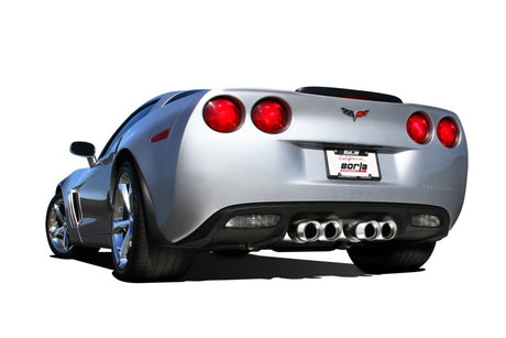 Borla 09-12 Chevy Corvette C6 Coupe/Convertible 6.2L 8cyl Aggressive ATAK Exhaust - View 6 | Dirty Garage