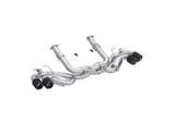 2020-2024 GM Corvette 3" Active Cat Back Quad Split Rear Exit Exhaust with AFM Sims | Dirty Garage