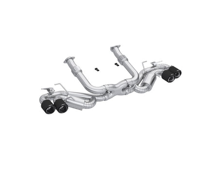 2020-2024 GM Corvette 3" Active Cat Back Quad Split Rear Exit Exhaust with AFM Sims | Dirty Garage