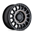 Black Rhino Sandstorm UTV Semi Gloss Black w/ Machined Tint Wheel | Dirty Garage