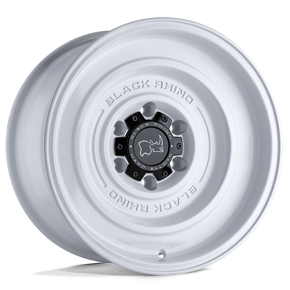 Black Rhino Solid Gloss White Wheel | Dirty Garage