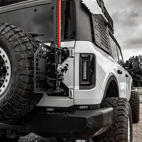 2021-2025 Bronco Flush Style Lensless LED Tail Lights, Tinted - View 5 | Dirty Garage
