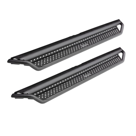 Go Rhino Dominator Extreme D1 Side Steps - Tex Blk - 87in - View 2 | Dirty Garage