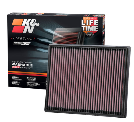 2020-2021 Frontier 3.8L V6 Replacement Air Filter - View 3 | Dirty Garage
