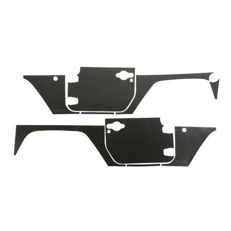 Rugged Ridge Magnetic Protection Panel kit 2-Dr07-18 Jeep Wrangler - View 2 | Dirty Garage