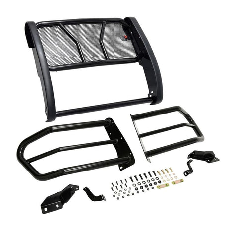 2021-2026 F-150 HDX Modular Black 3-Piece Grille Guard - View 4 | Dirty Garage