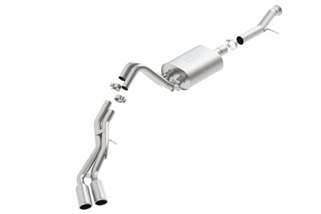 Borla 2015 Cadillac Escalade/Yukon Denali 6.2L V8 AT 2WD/4WD Split Side Exit SS S-Type CB Exhaust - View 3 | Dirty Garage
