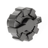 Rugged Ridge 01-19 Jeep Wrangler TJ/LJ/JK/JL Black Elite Aluminum Fuel Cap - View 2 | Dirty Garage