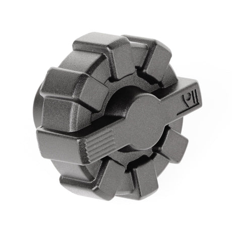 Rugged Ridge 01-19 Jeep Wrangler TJ/LJ/JK/JL Black Elite Aluminum Fuel Cap - View 2 | Dirty Garage