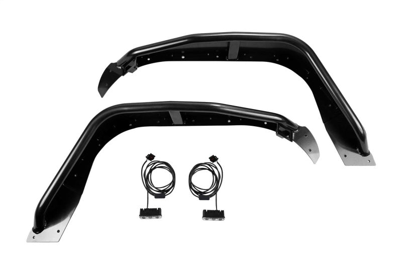 2018-2021 JL Front Steel Tube Fenders - View 2 | Dirty Garage