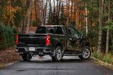 2019-2021 GM 2.5 Dual Split Rear Cat Back Quad Carbon Fiber Tips - View 5 | Dirty Garage